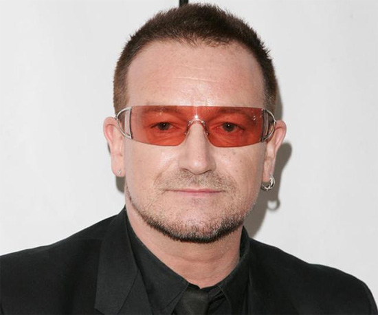 Bono, le leader du groupe U2 fête son 56ème anniversaire cette semaine !