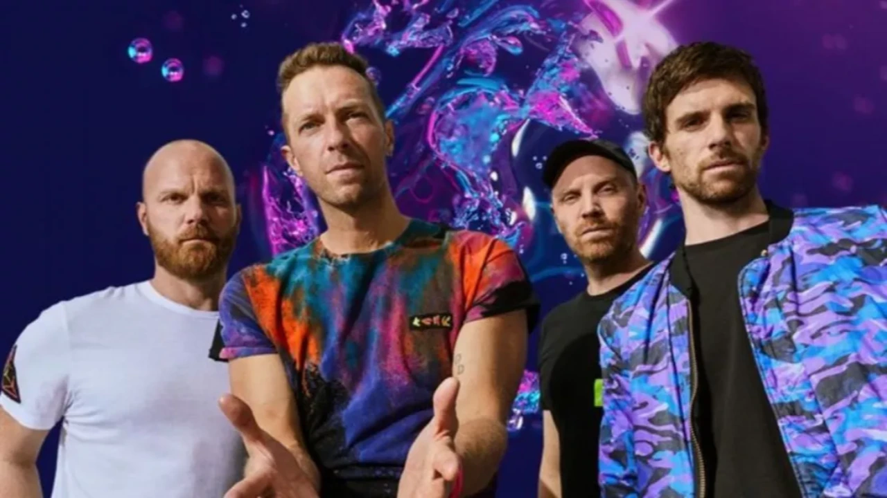 Coldplay en concert en France en 2024