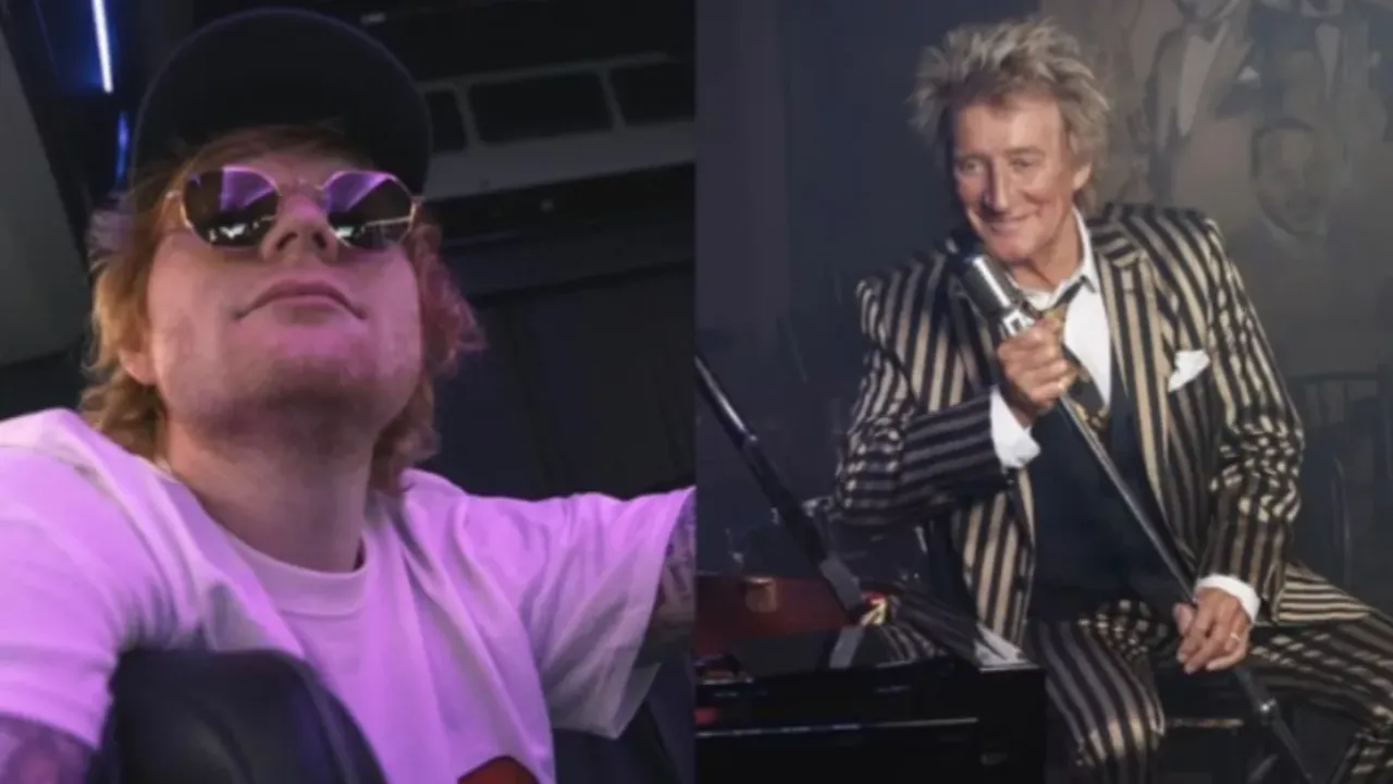 Ed Sheeran insulté par Rod Stewart en interview