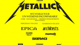 Metallica n’arrive pas à remplir le stade de France